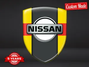 Nissan Calcomanías Silicona Edición Premium Estilo Cúpula